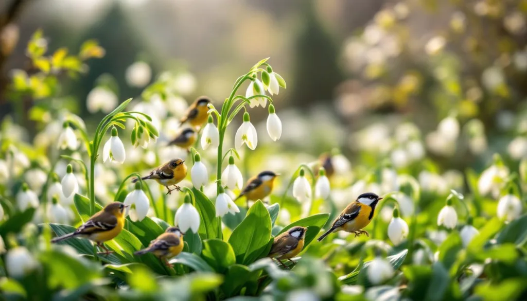 entdecken sie diese erstaunliche märz-wunderpflanze, die zahlreiche vögel in ihren garten anzieht und für lebendige naturerlebnisse sorgt.