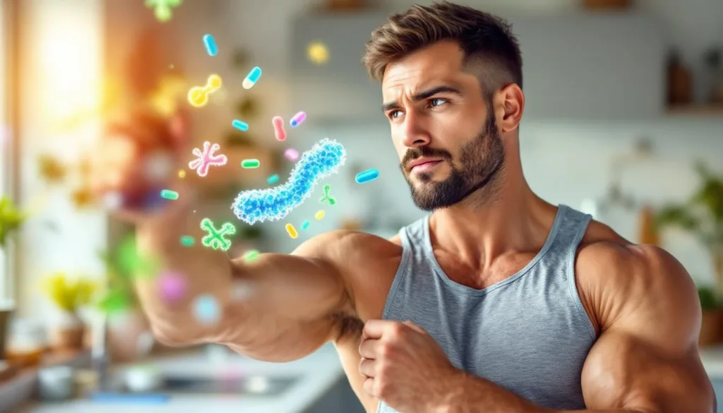 erfahren sie, wie 30 tage einnahme von darmbakterien meine muskeln gestärkt haben und welche positiven effekte probiotische nahrungsergänzung auf den muskelaufbau haben kann.