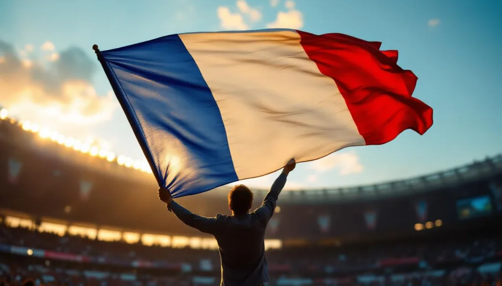 lou jeanmonnot: kein zufall, dass diese französin bei der schlusszeremonie die fahne trägt – ein symbol für ehrung und stolz.