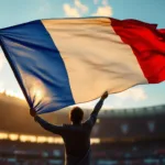 lou jeanmonnot: kein zufall, dass diese französin bei der schlusszeremonie die fahne trägt – ein symbol für ehrung und stolz.