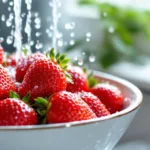 entdecke, warum leitungswasser allein nicht ausreicht, um erdbeeren gründlich zu reinigen, und erfahre effektive tipps für saubere, gesunde früchte.