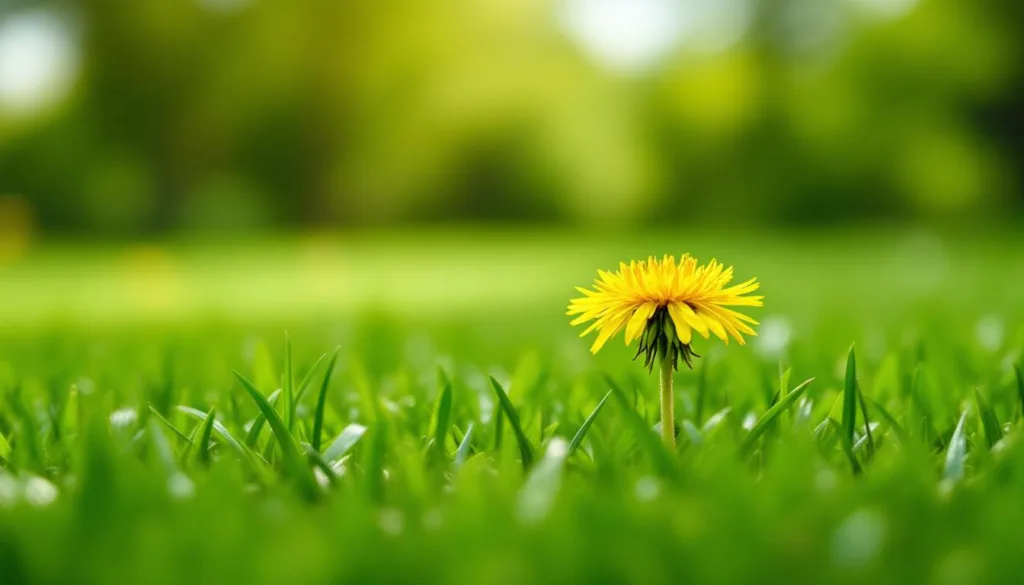 entdecke, warum dein rasen oft zu früh gemäht wird und wie dir diese gelbe blüte hilft, den idealen zeitpunkt für das mähen zu erkennen.