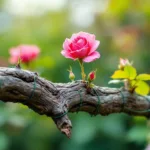 entdecke, wie du deinen alten rosenzweig mit einem einfachen draht-trick zum blühen bringst und deinem garten neues leben schenkst.