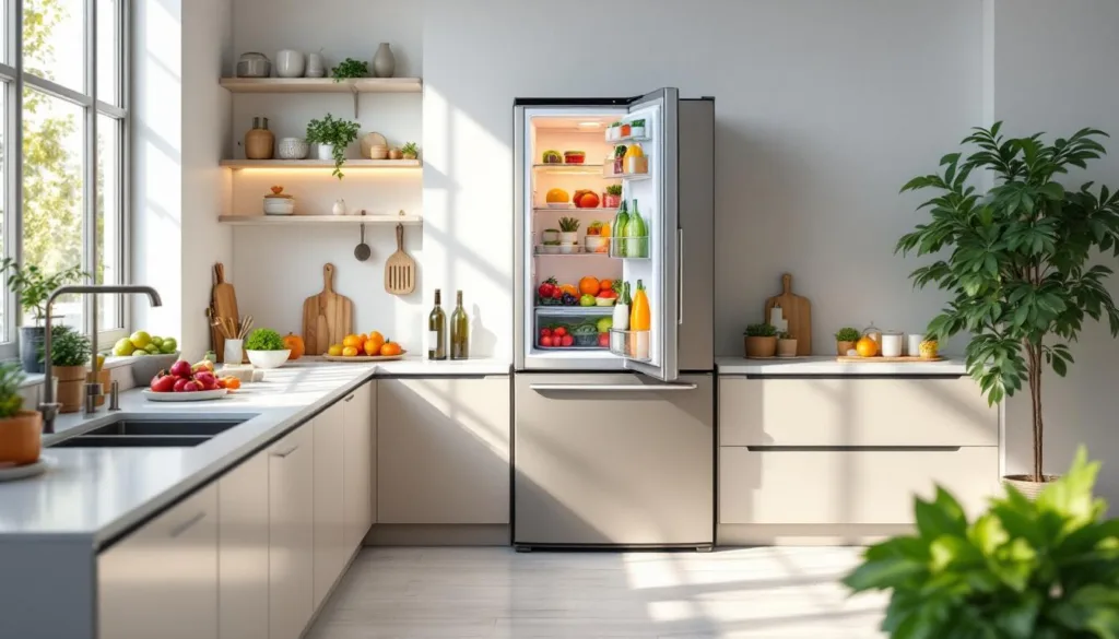 entdecke, warum es wichtig ist, deinen kühlschrank nicht direkt an der wand anzulehnen, um seine lebensdauer zu verlängern und energie zu sparen.