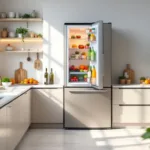 entdecke, warum es wichtig ist, deinen kühlschrank nicht direkt an der wand anzulehnen, um seine lebensdauer zu verlängern und energie zu sparen.