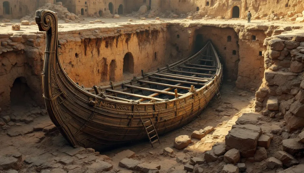 entdecken sie die faszinierende geschichte: warum ein mittelalterliches handelsschiff überraschend unter einer modernen straße gefunden wurde.