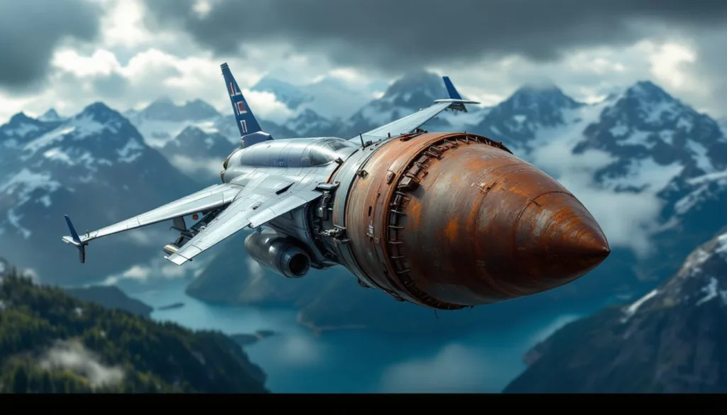 norwegens armee fängt eine us-bombe im flug ohne den einsatz von drohnen oder radar – eine außergewöhnliche militärische leistung.